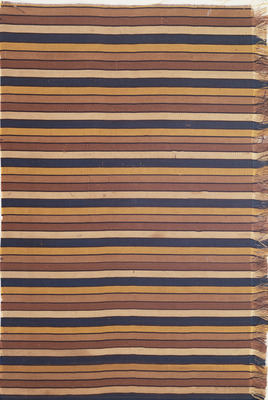 Kanto Textile with Stripes, Known as "Aoki Kanto Image