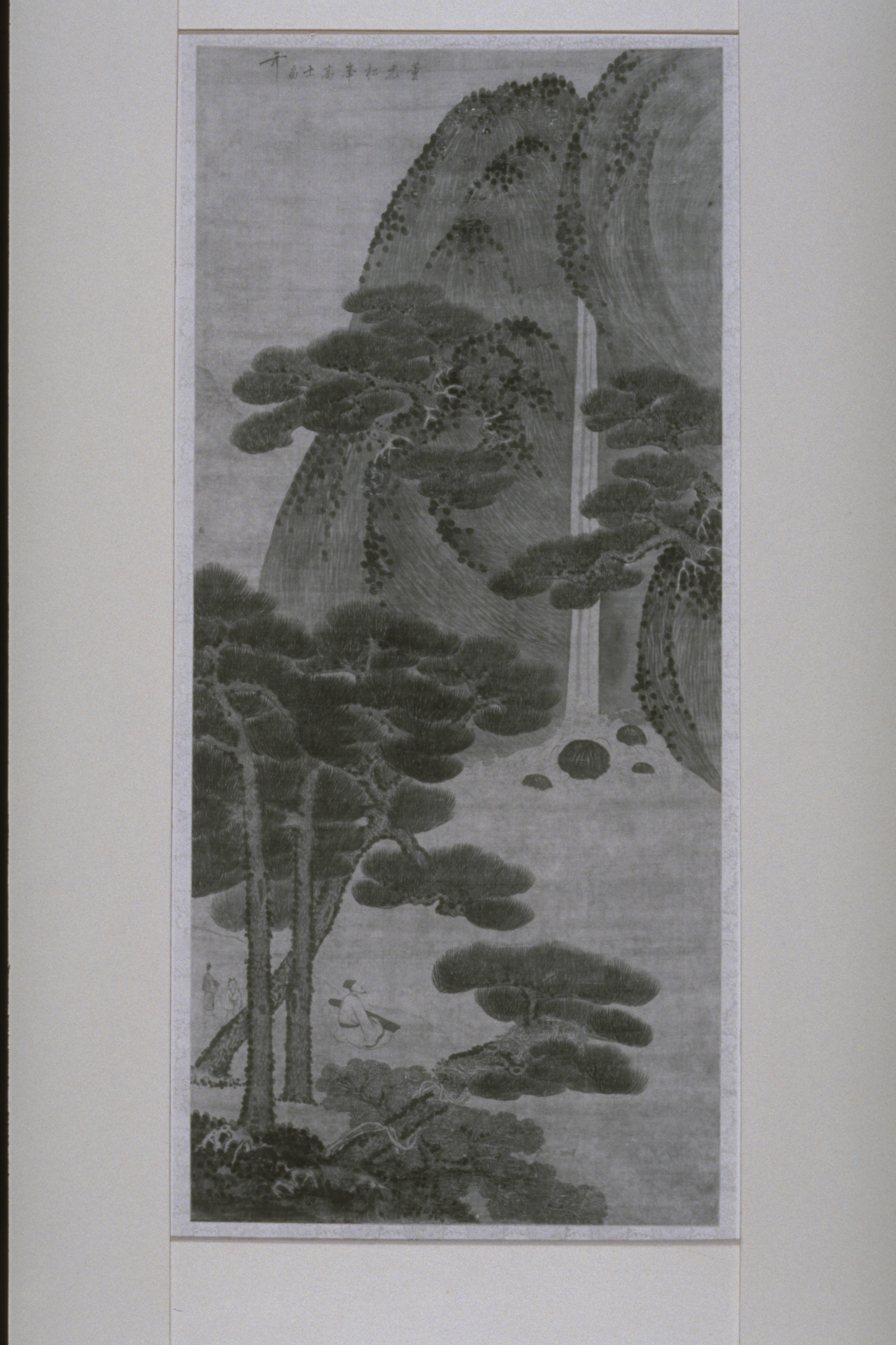 松峰高士図 Image