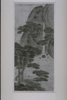 松峰高士図 画像