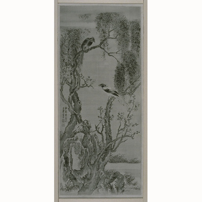 Blossoms, Willow, and Spring Birds Image