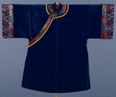 Jiaao (Lined Jacket) in Blue Velvet Image