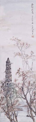 西湖秋色図 画像