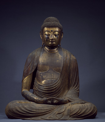 Seated Amida Nyorai (Amitabha Buddha) Image