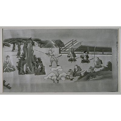 Scene from Hachimangu Engi (The Origins of Hachiman Shrine) Image