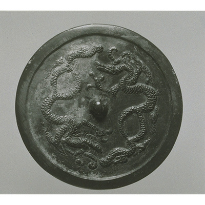 Mirror with a Pair of Dragons Image