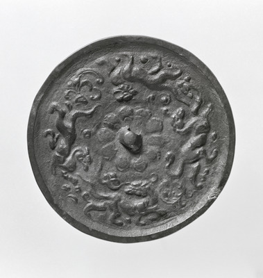 Mirror with Four Animals Image