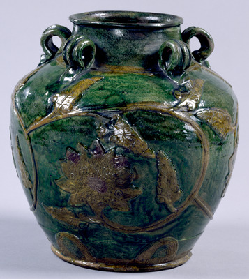 Jar with Five Lugs and Arabesques Image