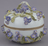 Lidded Container with Floral Decoration in Overglaze Enamels (Meissen Ware) Image