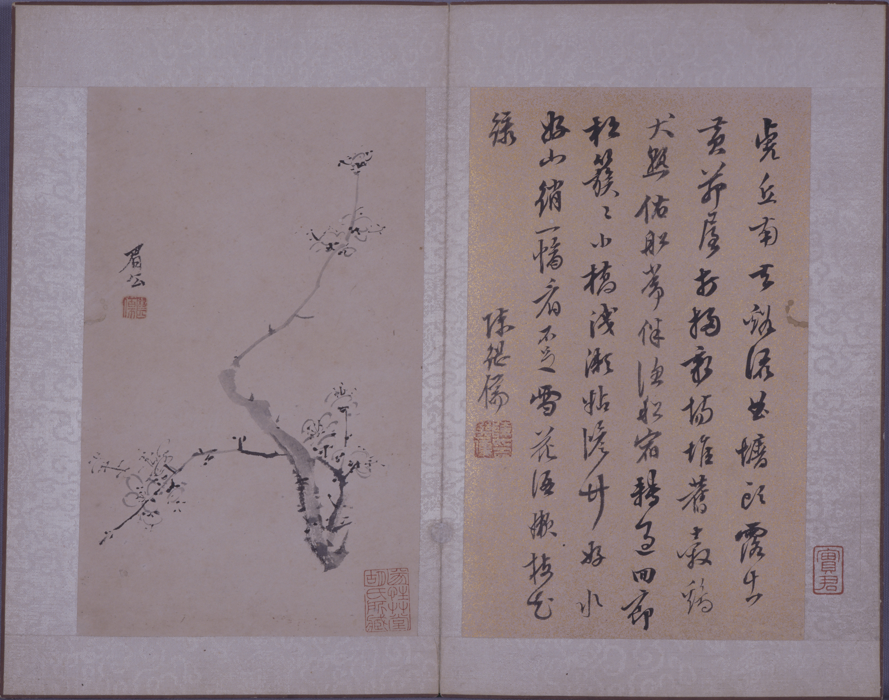 梅花図冊 Image