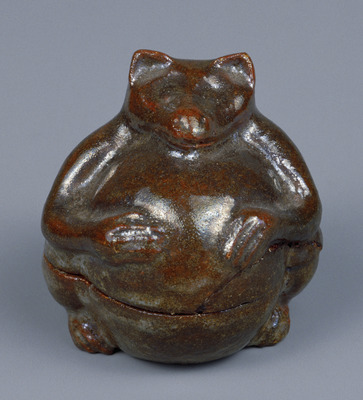 Badger-shaped Incense Container Image