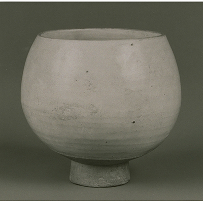 Cizhou-style Deep Bowl with White Glaze Image