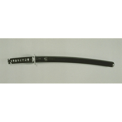 Wakizashi (Short Sword) with Mounting Lacquered in Black Image