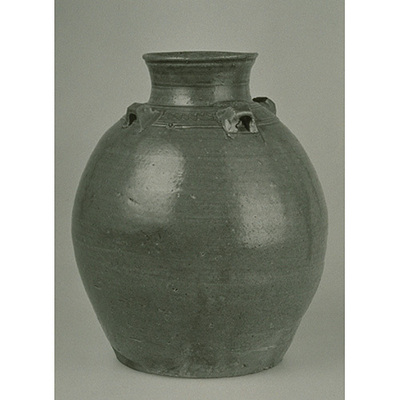 Yue Celadon Jar with Four Lugs Image