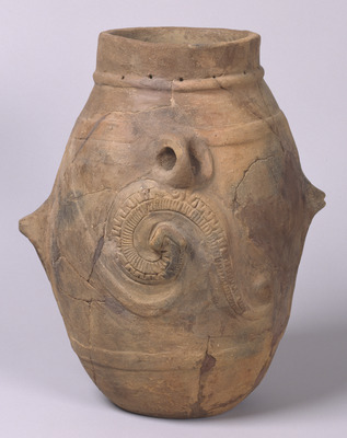 Deep Vessel Decorated with Serpents Image