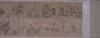 Handscroll of Drunken Immortals, Nine Old Sages and Horses (Reduced-size Copy by Kano Tan'yu) Image