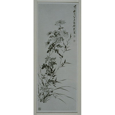 New Bamboo, Orchids, and Chrysanthemums Image