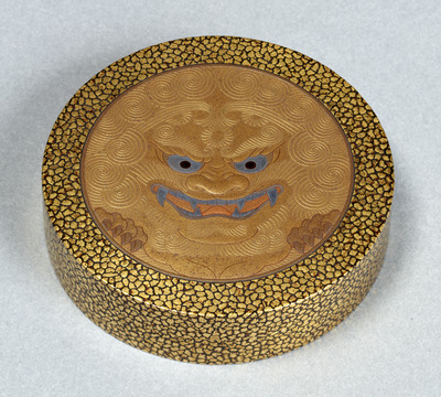 Incense Container with Chinese Lion in Makie Image