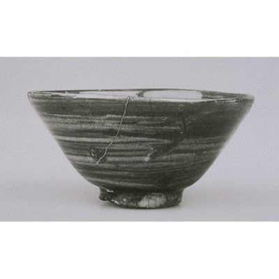 Tea Bowl with Brush Mark (Utsutsugawa Ware) Image