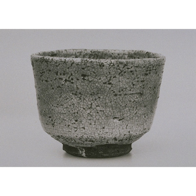 Hagi Tea Bowl in White Glaze Image