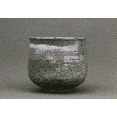 Shiga Cylindrical Tea Bowl in Gohon Style Image