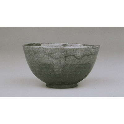 Iga Tea Bowl with Ash Glaze Image