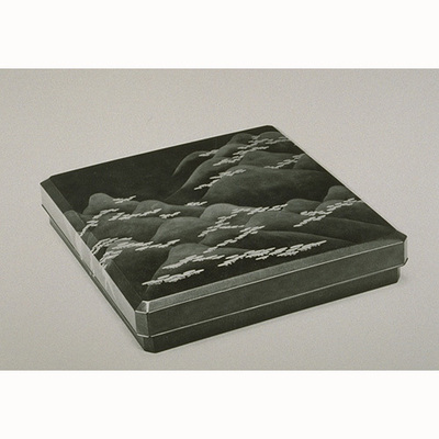 Inkstone Case with Mountains in Makie Image