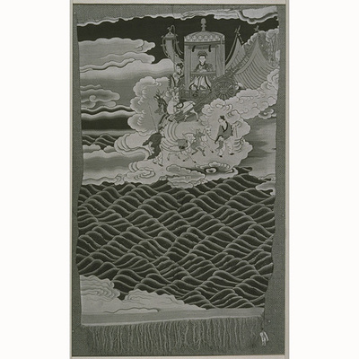 Wall Hanging with Fairy Riding a Deer-Drawn Carriage Image