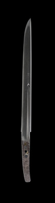 Dagger (Tantō), Meibutsu Akita Tōshirō, Inscribed “Yoshimitsu” Image