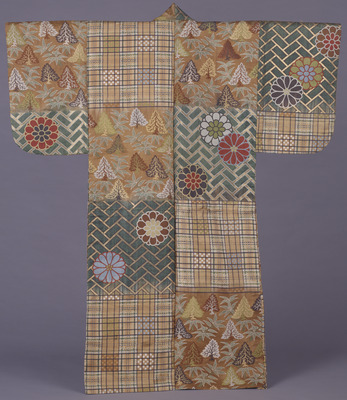 Atsuita No Costume with Alternating Blocks of Lattice, Cedar and Bamboo, and Cypress Fences Image