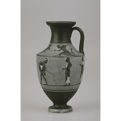 Ewer with Figures in Overglaze Enamels Image