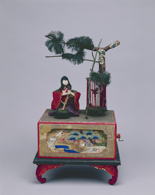 Karakuri Doll (Automaton), Bird Cage Image