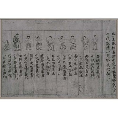 Bussetsu Goshodoji Daranikyo Sutra Image