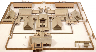 Model of Daijokyu (Temporary Imperial Residence for Enthronement) Image