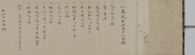 Certificate of Swordsmanship Awarded to Sakamoto Ryoma from the Oguri School Image