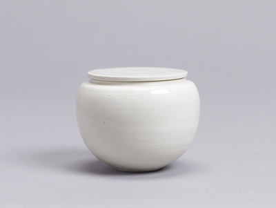 Small Covered Wide-Mouth Jar Image