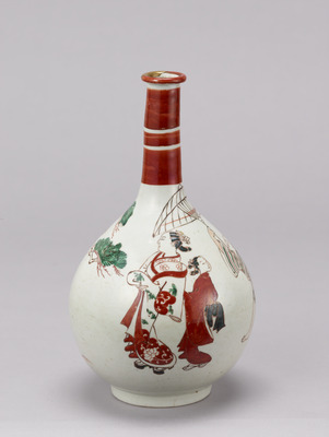 Sake Decanter with Figures Image