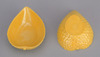 Pine Cone-Shaped Mukozuke Dishes in Yellow Cochin-China Glaze (Eiraku Zengoro Ceramic Ware from the Konoike Family) Image