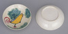 Small Plates with Bird in Polychrome Overglaze Enamels (Eiraku Zengoro Ceramic Ware from the Konoike Family) Image