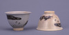 Sake Cups with Landscapes in Underglaze Iron Pigment (Eiraku Zengoro Ceramic Ware from the Konoike Family) Image