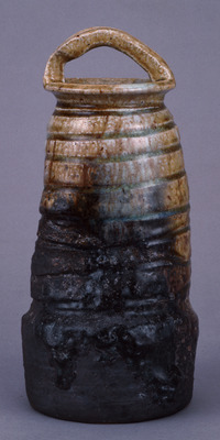 Iga-style Vase (Eiraku Zengoro Ceramic Ware from the Konoike Family) Image