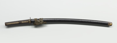 Large and Small Mounting with Gold-Plated Scabbard Image