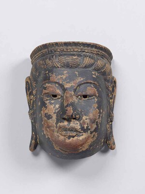 Processional Mask, Bodhisattva Image