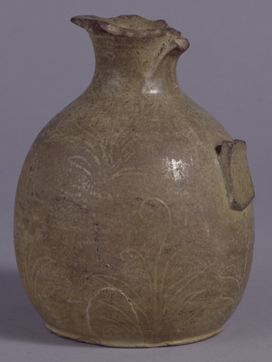 Green-glazed Jar Image