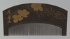 Comb with Scattered Plum Blossoms in Makie Image