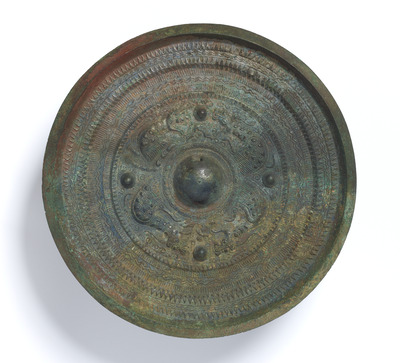 Bronze Mirror Excavated from Akatsuka tomb Image