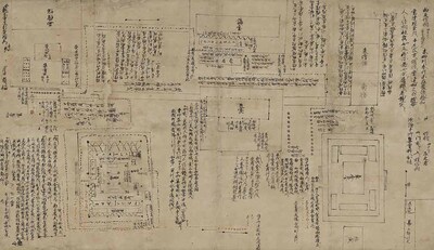 海龍王寺尼別受指図 画像