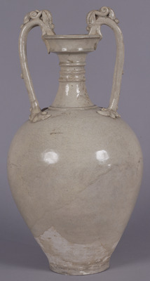 Porcelain Vase with Dragon Handles Image