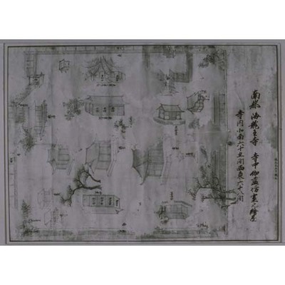 海龍王寺境内絵図 画像