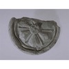 Fragment of Round Eaves Tile with Plain Lotus Petal Design Excavated from Yamada-dera Temple Image