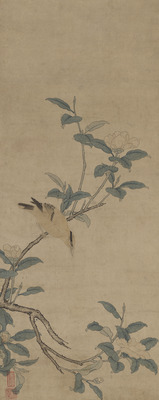 Flowers and Bird Image